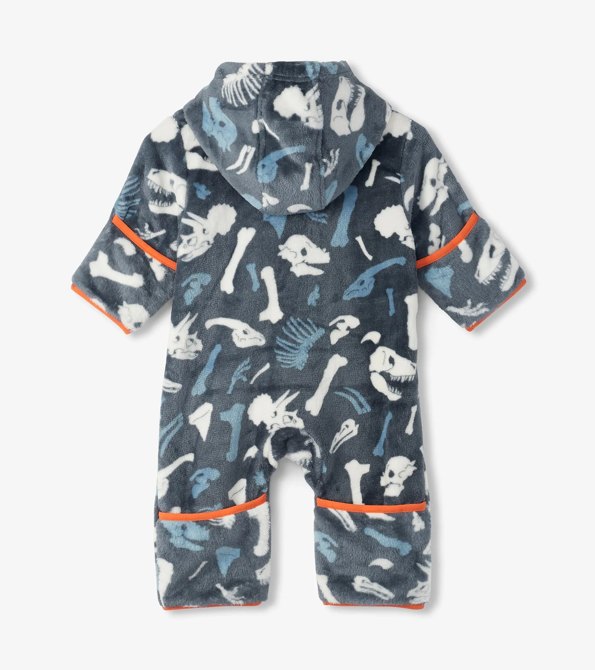 Baby Boys Dino Fossils Fleece Suit -Hatley