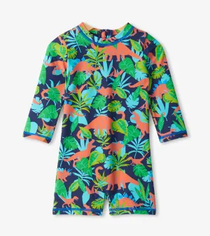 Baby Boys Dino Jungle One-Piece Rashguard -Hatley