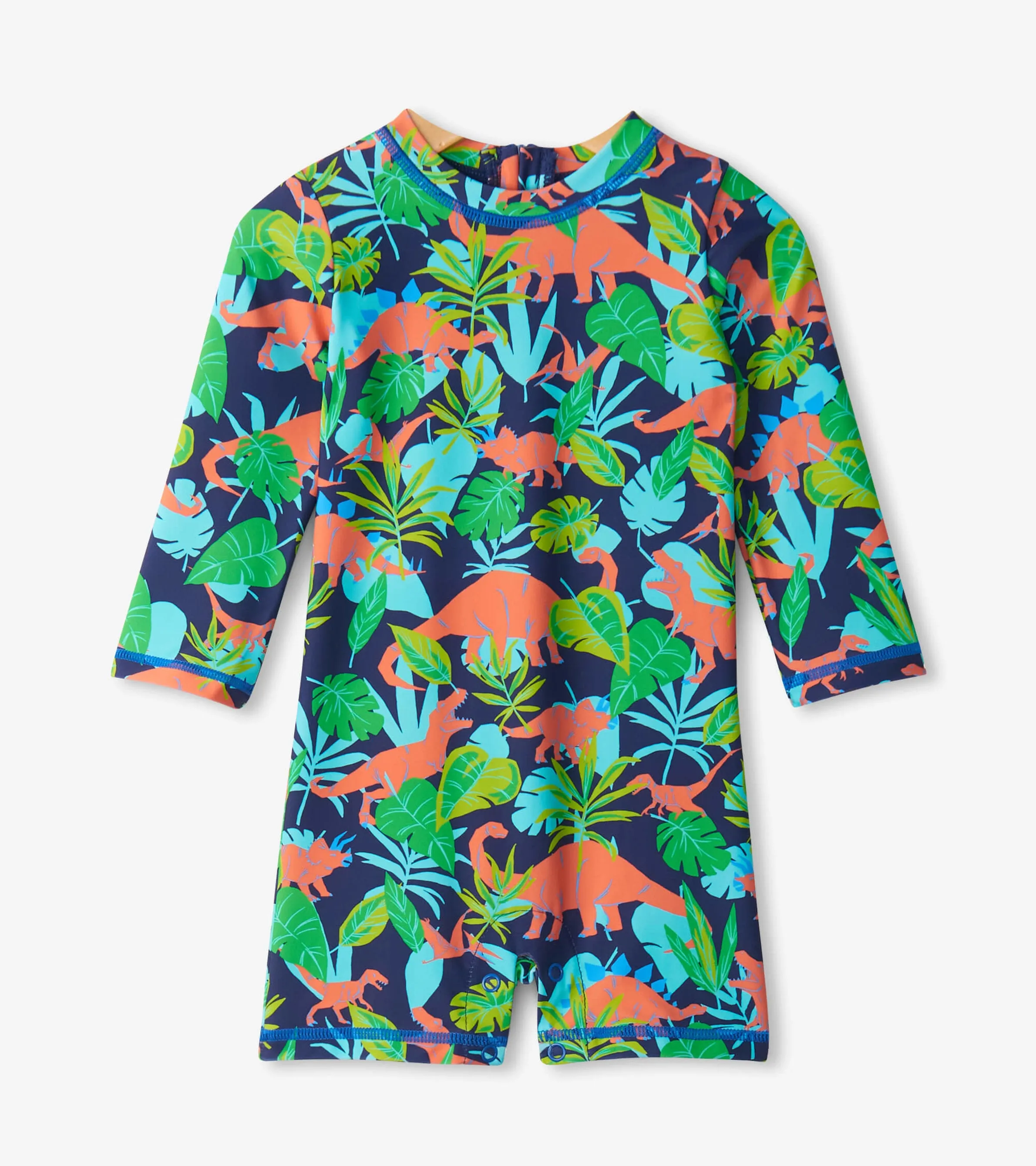 Baby Boys Dino Jungle One-Piece Rashguard -Hatley