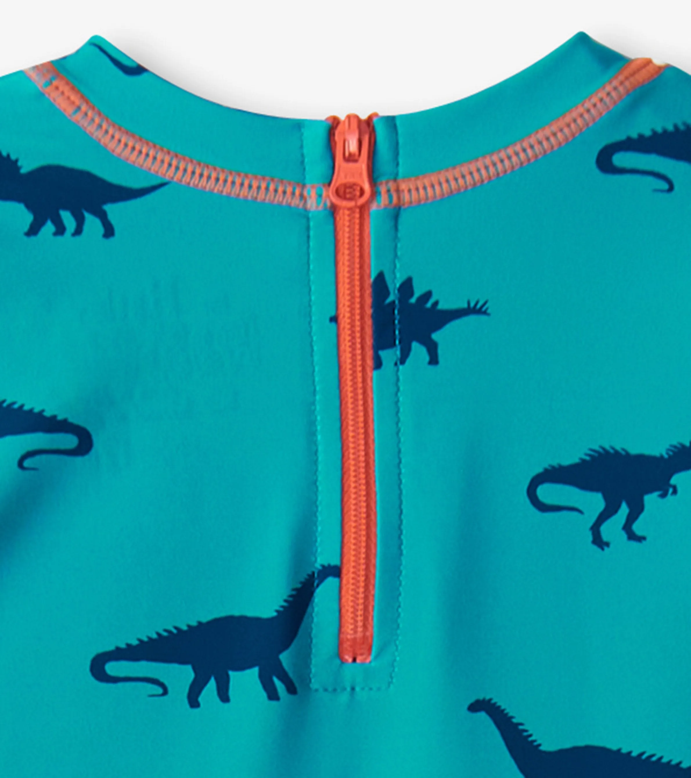 Baby Boys Dino Silhouette One-Piece Rashguard -Hatley