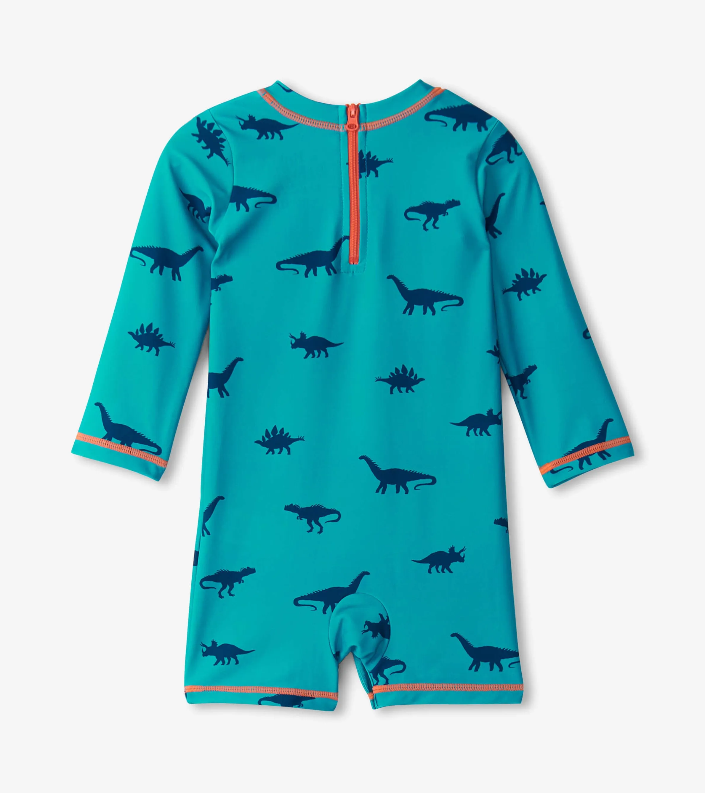 Baby Boys Dino Silhouette One-Piece Rashguard -Hatley