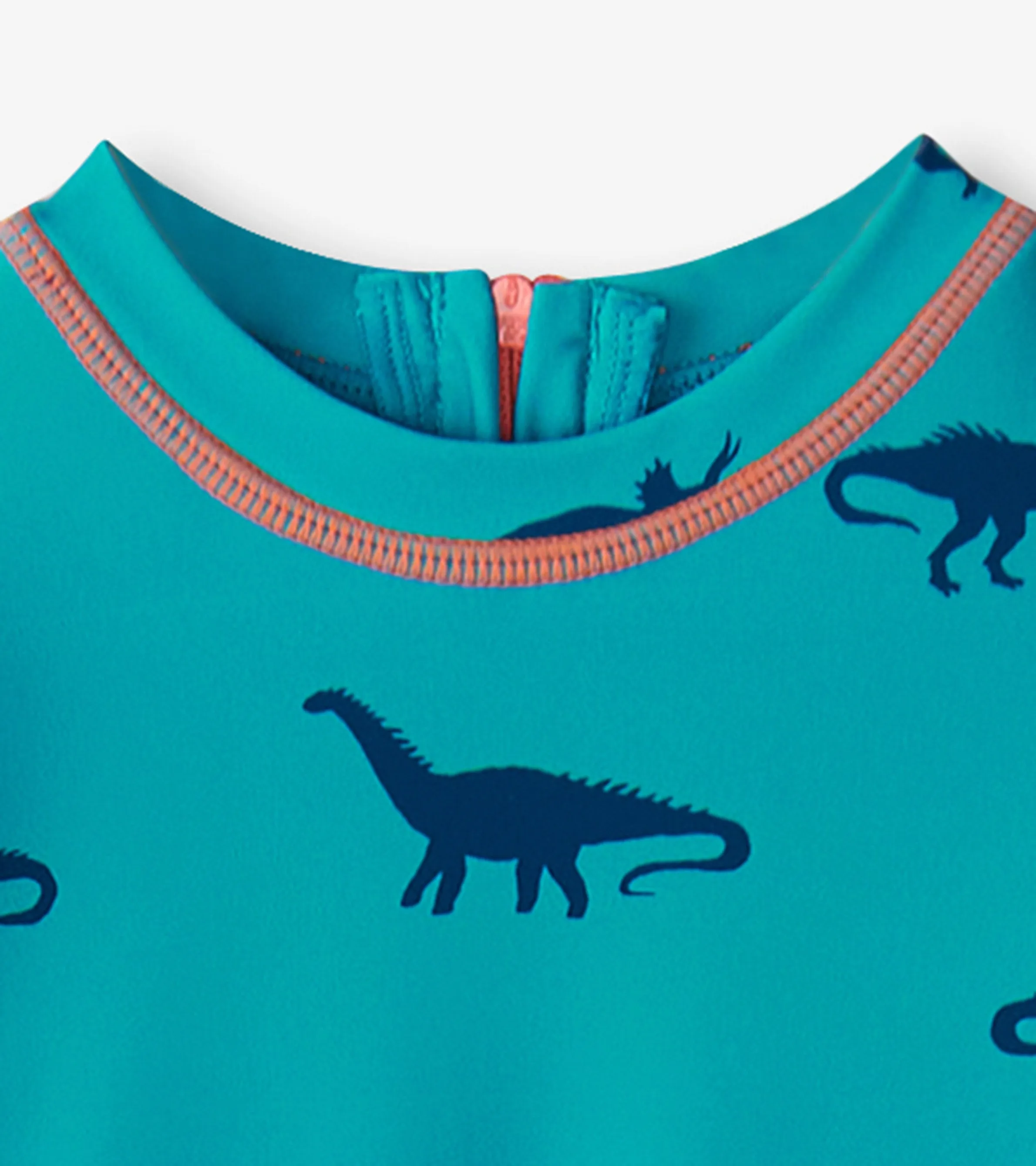 Baby Boys Dino Silhouette One-Piece Rashguard -Hatley