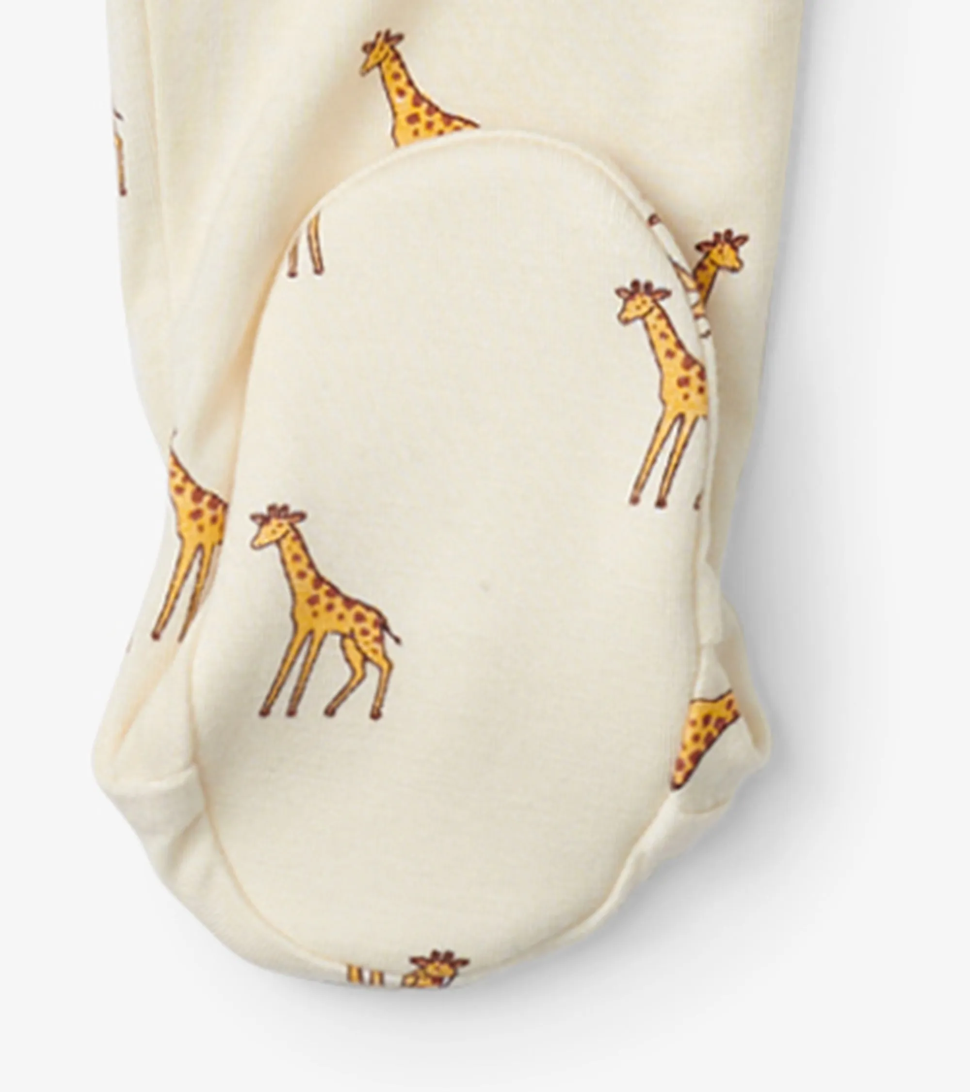 Baby Boys Little Giraffes Footed Sleeper -Hatley