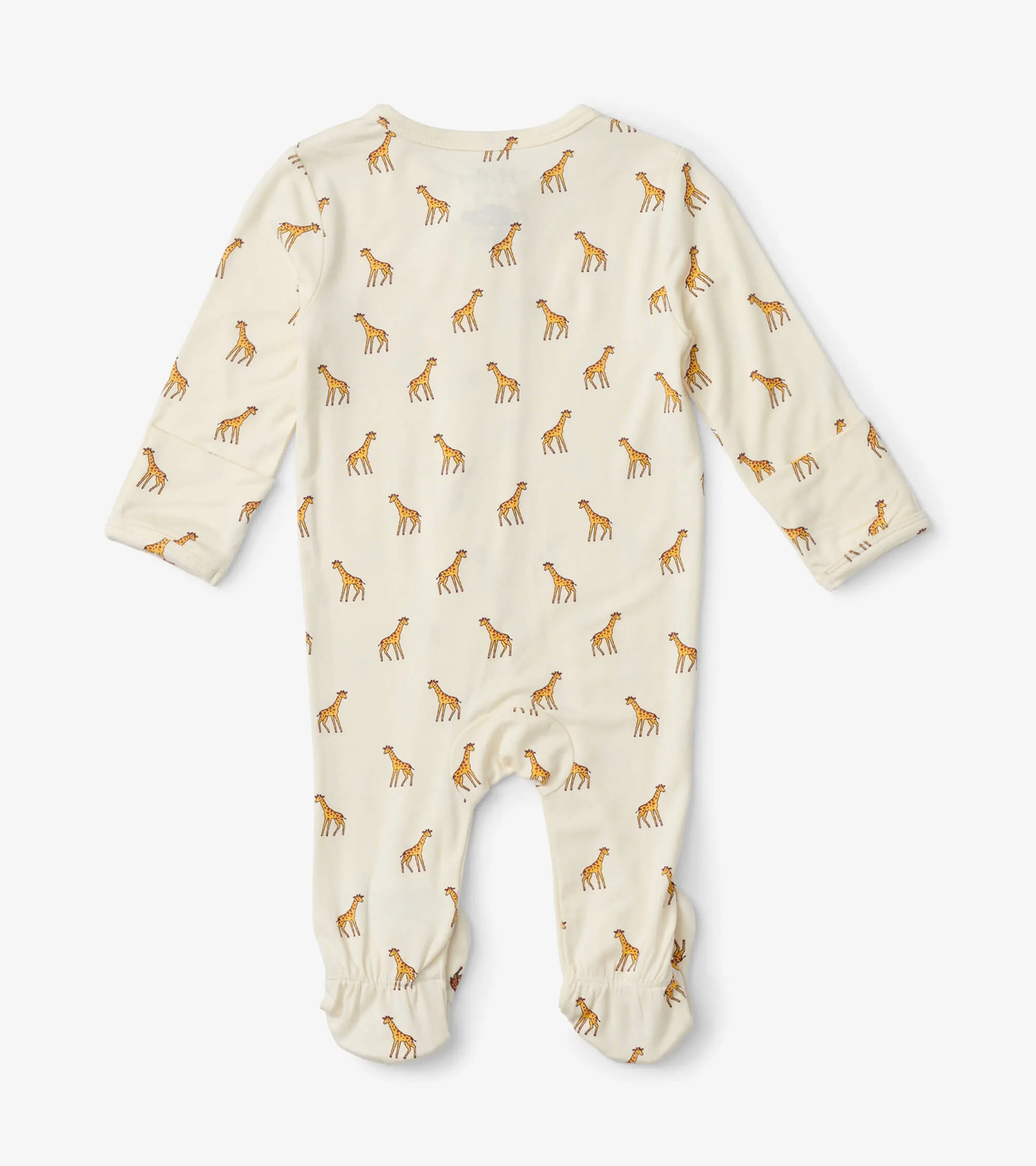 Baby Boys Little Giraffes Footed Sleeper -Hatley
