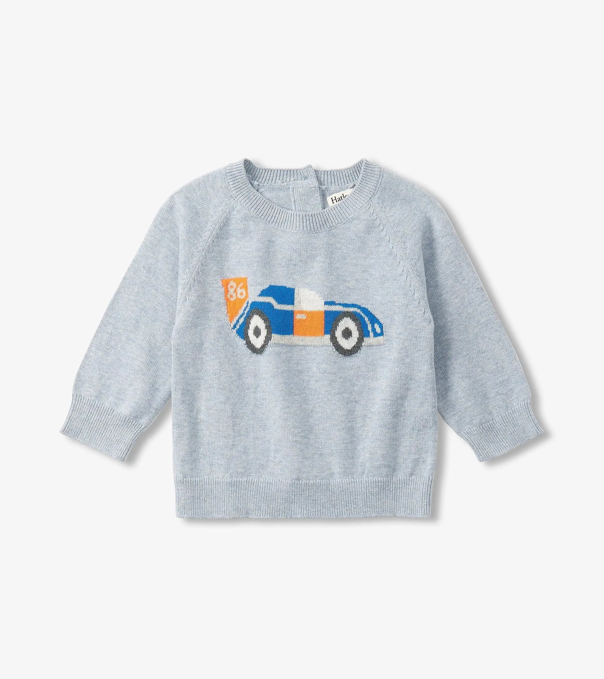 Baby Boys Little Racecar Pullover Sweater & Pants -Hatley