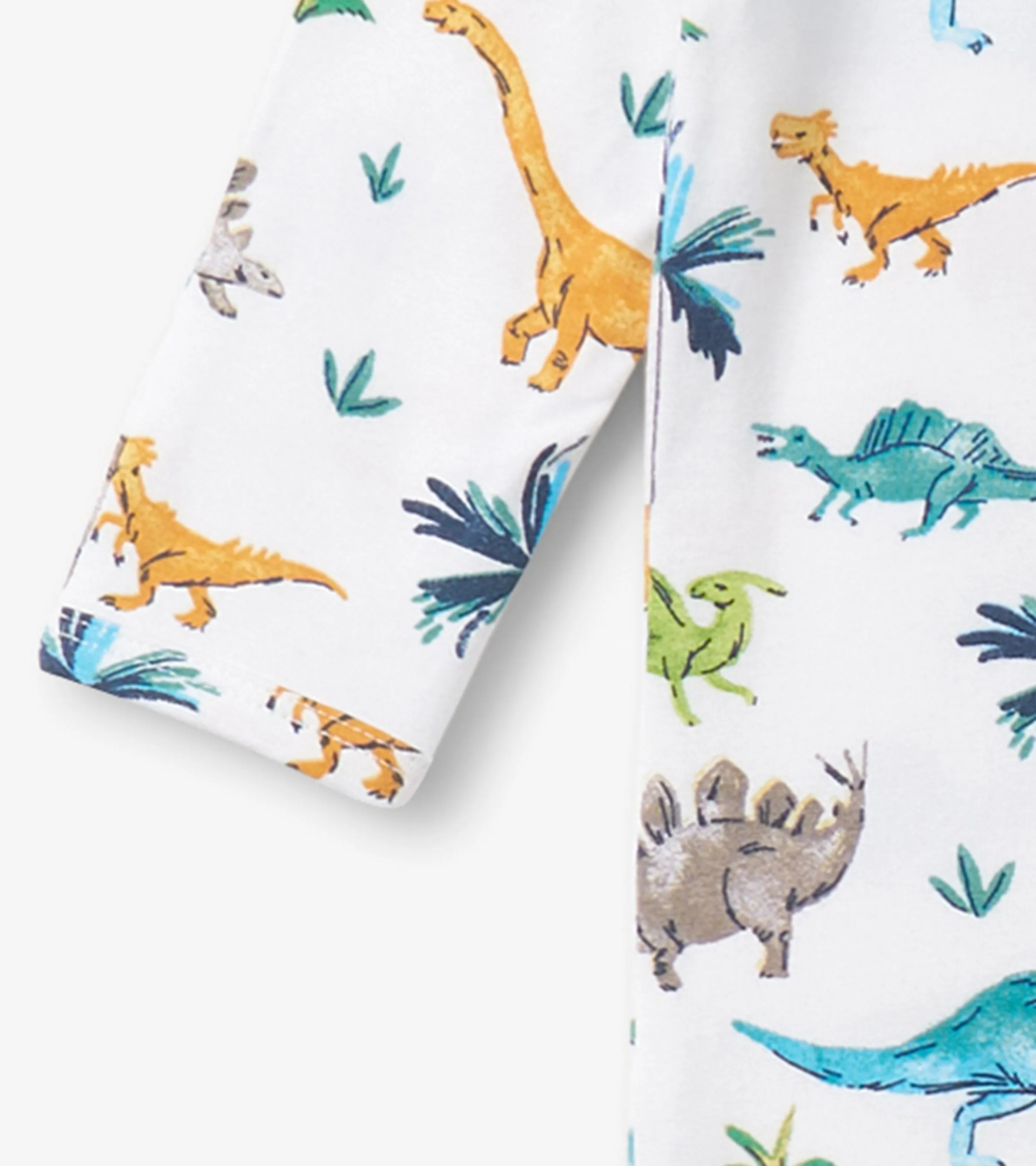 Baby Boys Prehistoric Dino Footed Sleeper -Hatley