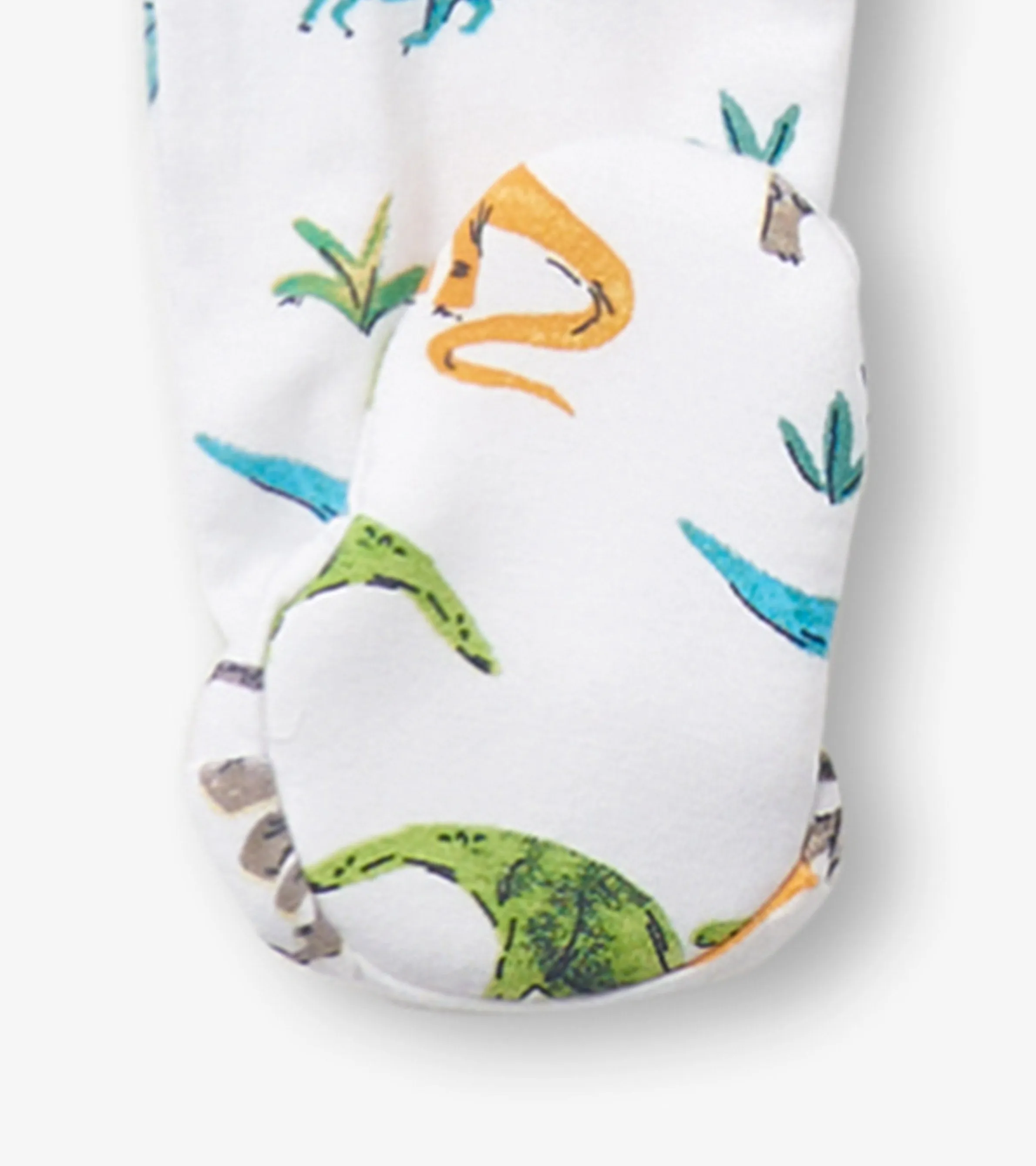 Baby Boys Prehistoric Dino Footed Sleeper -Hatley