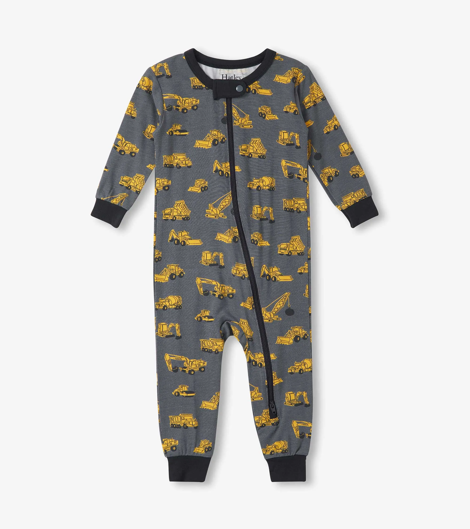 Baby Boys Under Construction Sleeper -Hatley