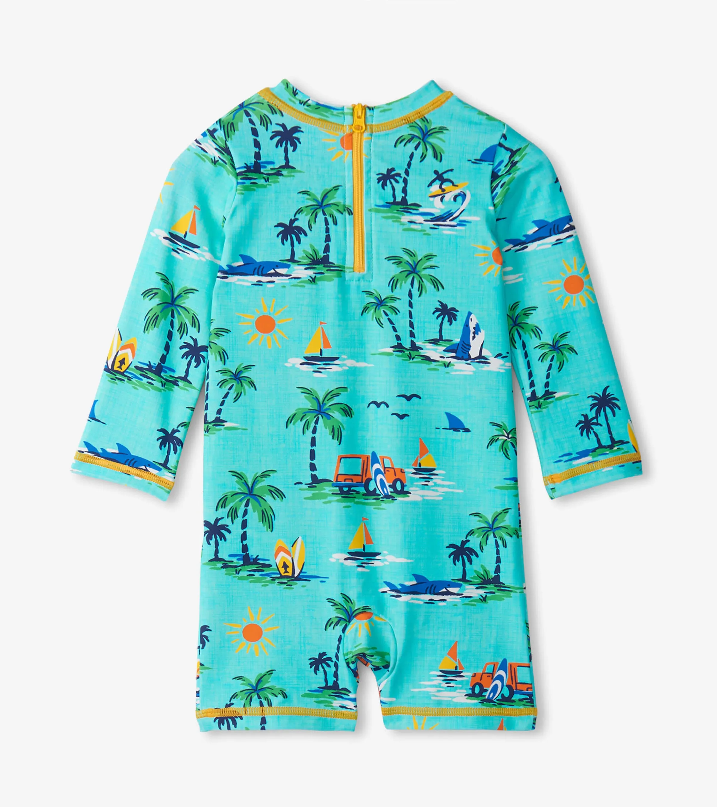 Baby Boys Vintage Holiday One-Piece Rashguard -Hatley