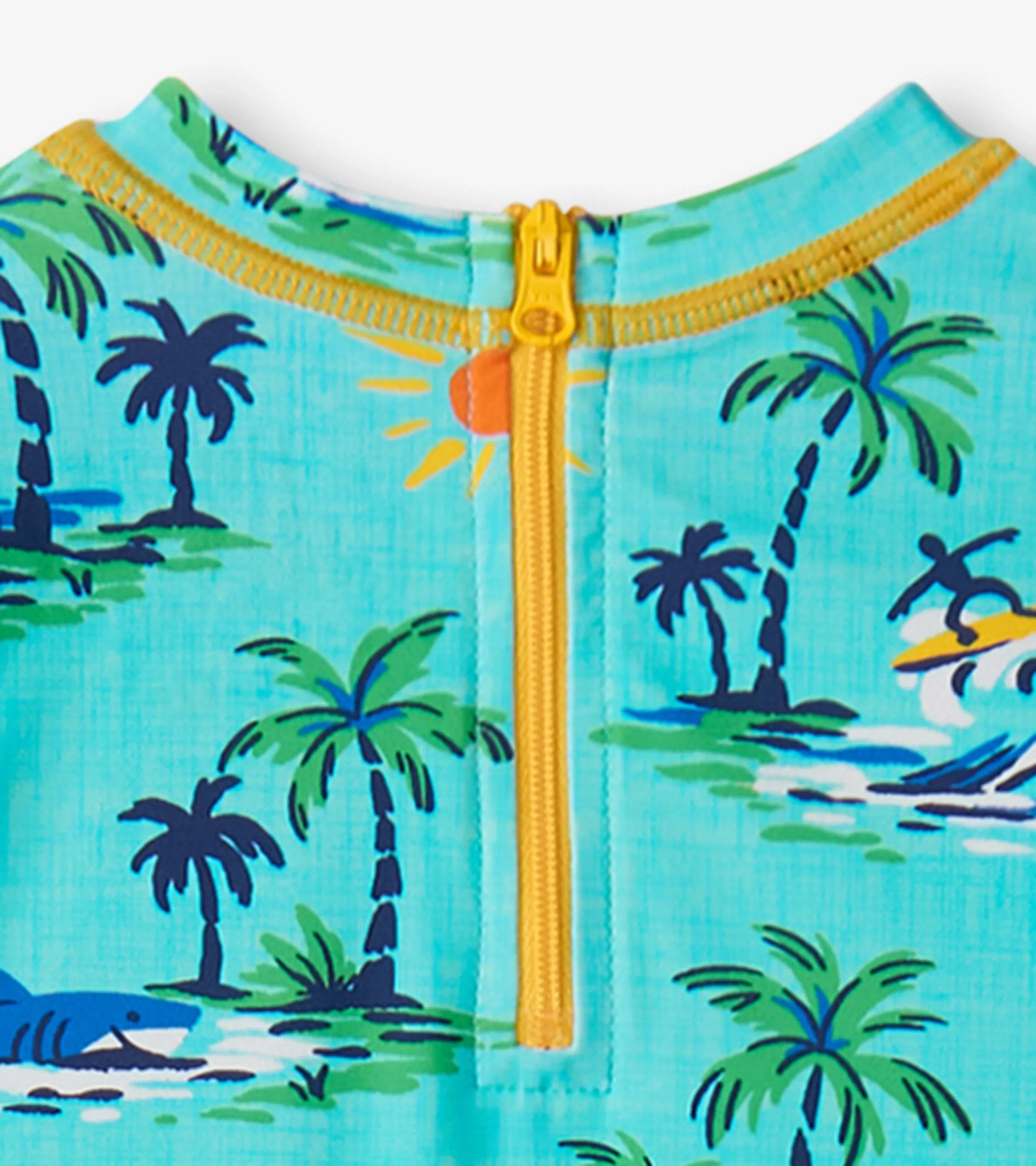Baby Boys Vintage Holiday One-Piece Rashguard -Hatley