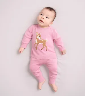Baby Girls Baby Doe Pullover Sweater & Pants -Hatley