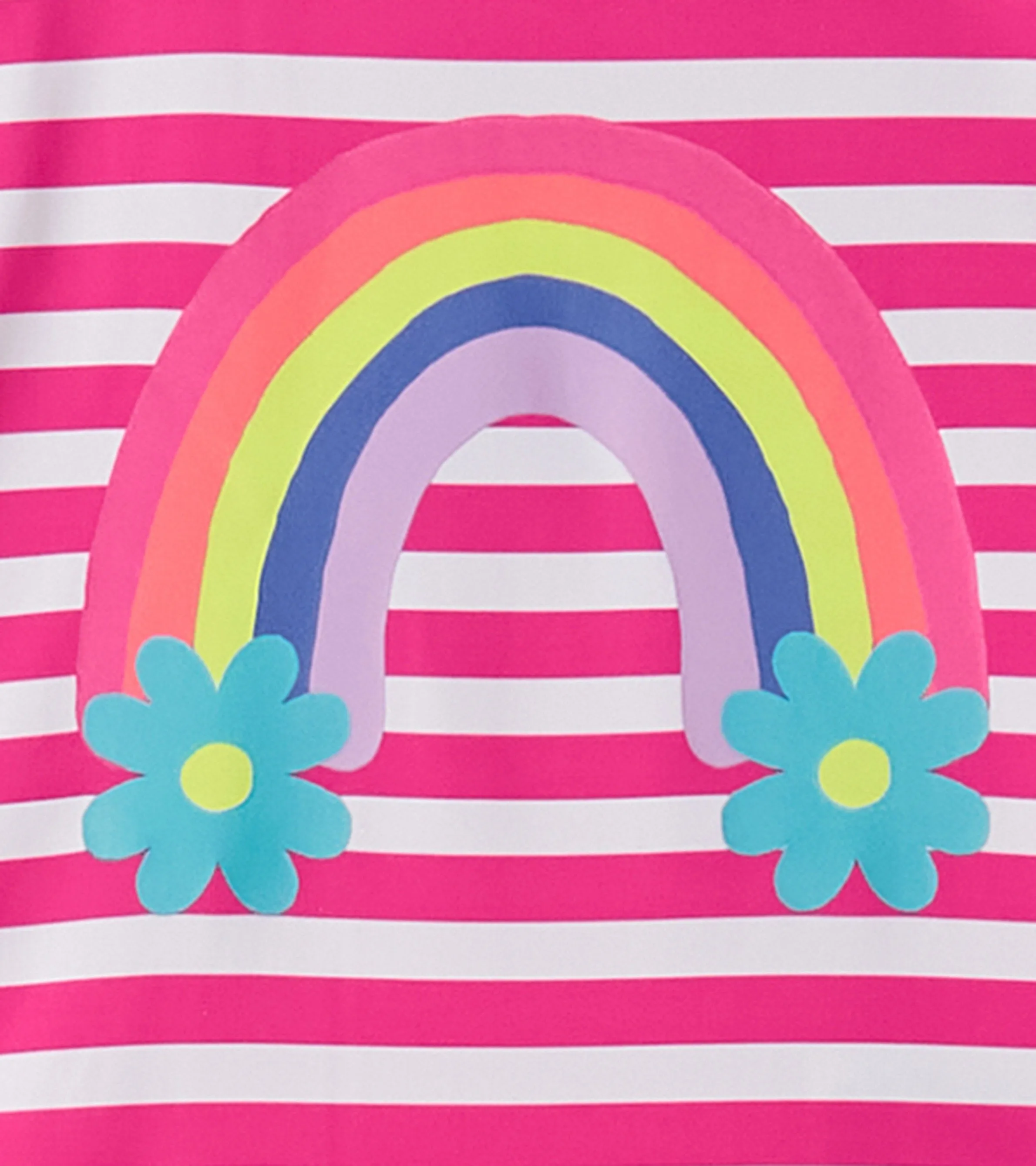 Baby Girls Candy Stripes Rashguard Swimsuit -Hatley
