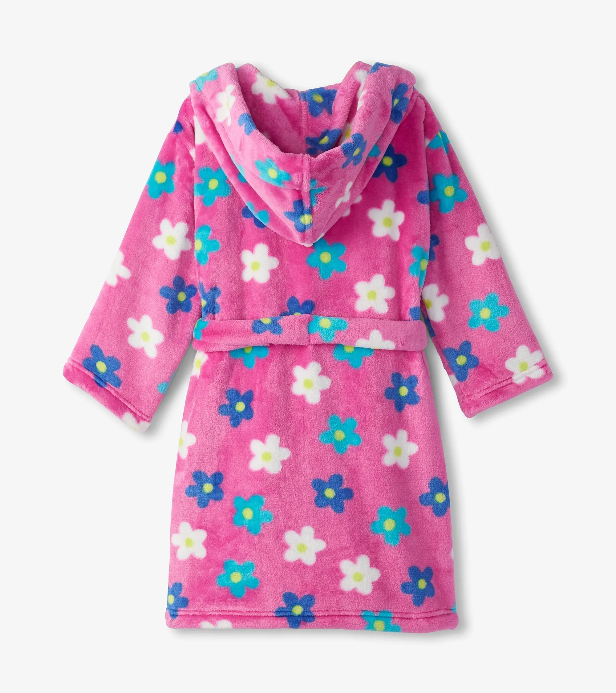 Baby Girls Daisies Fleece Robe -Hatley