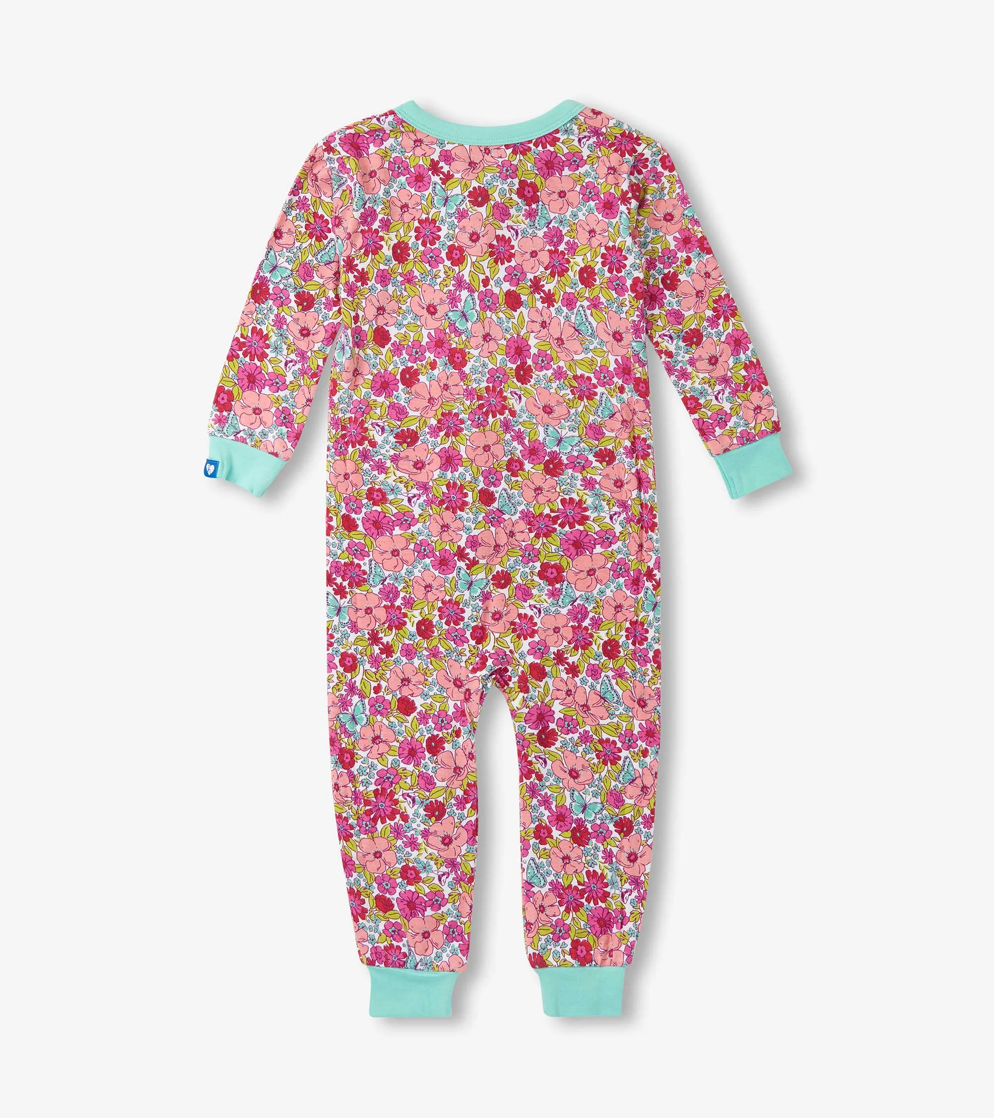 Baby Girls Groovy Flowers Sleeper -Hatley