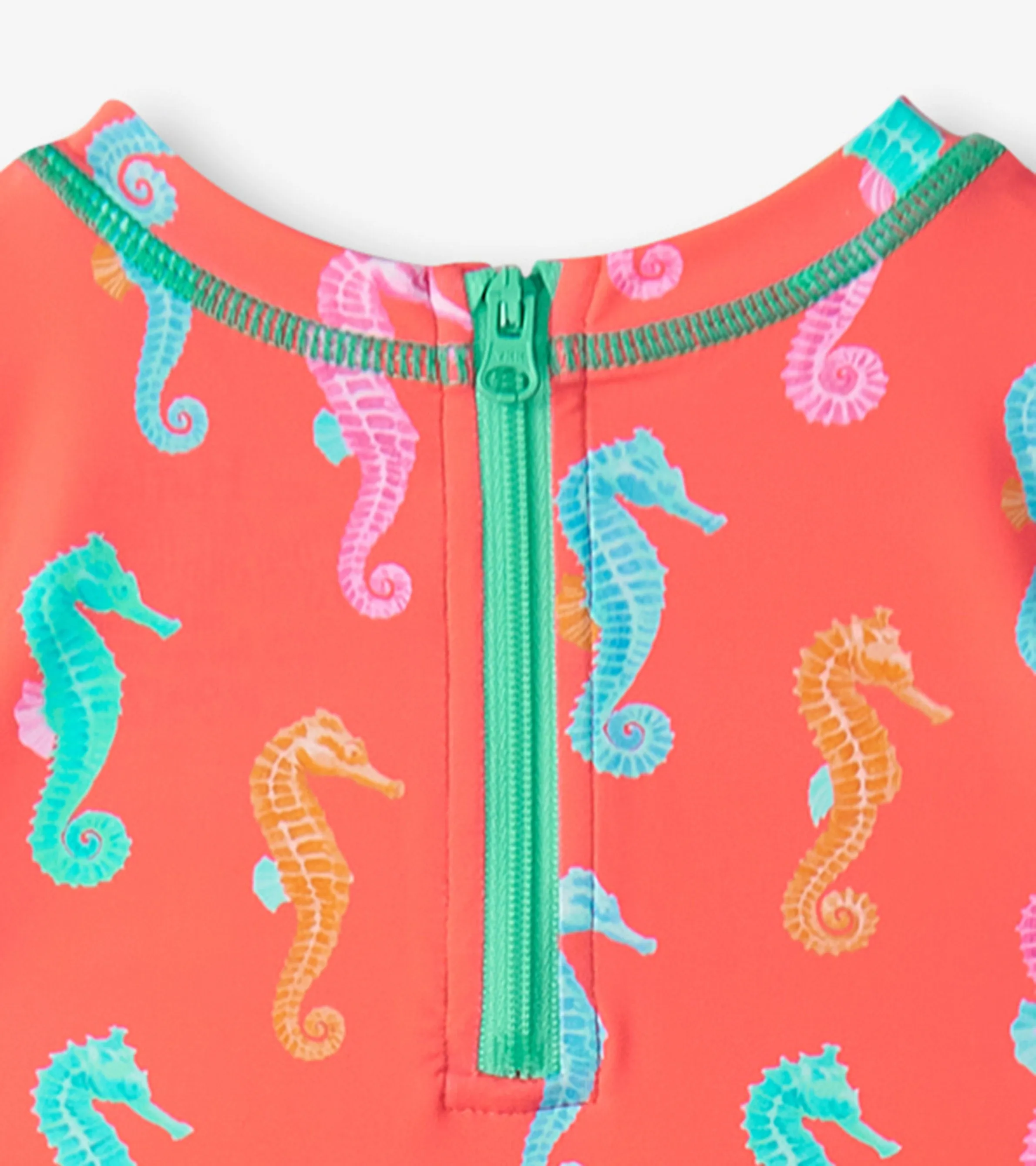 Baby Girls Painted Sea Rashguard Swimsuit -Hatley