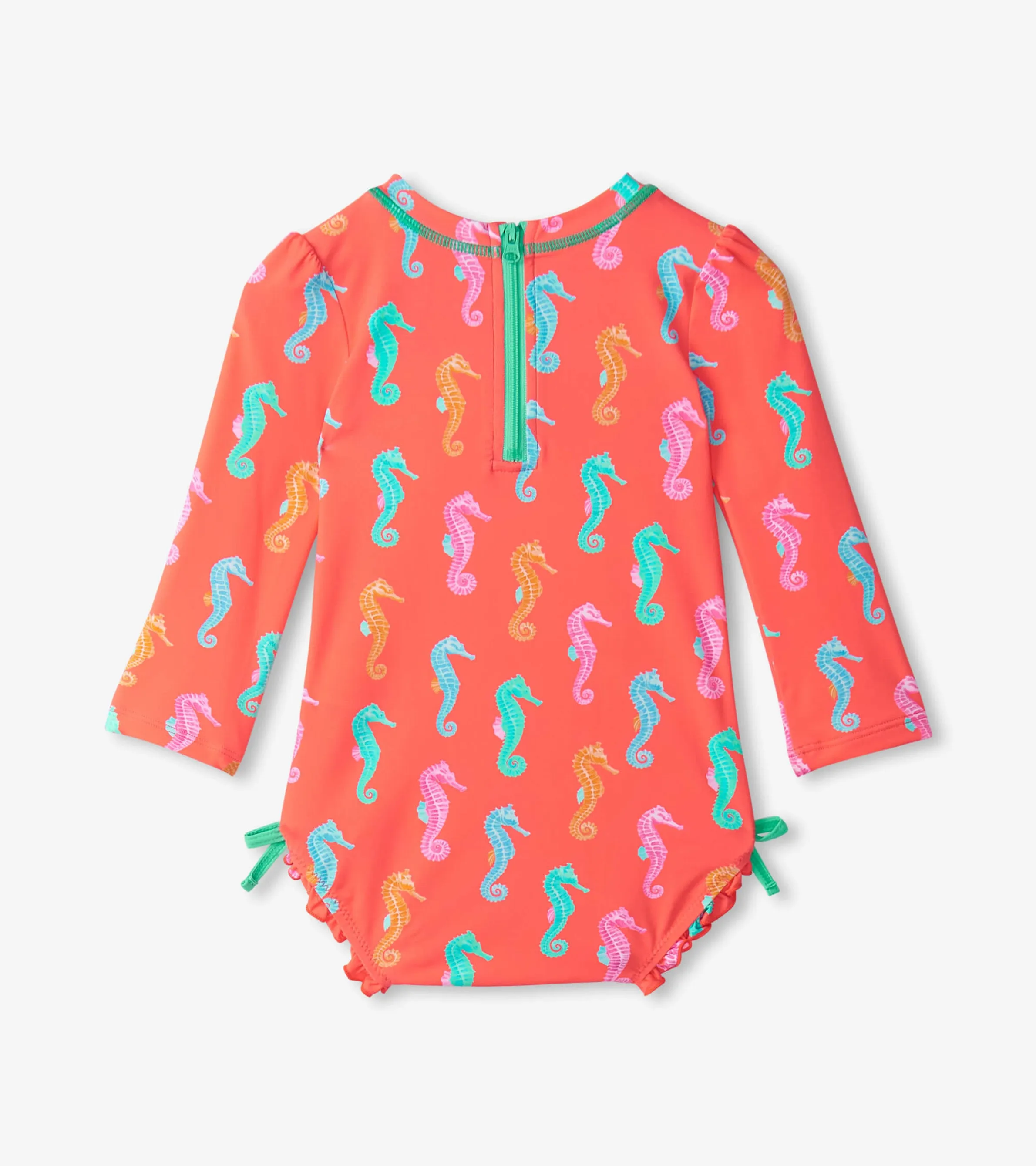 Baby Girls Painted Sea Rashguard Swimsuit -Hatley