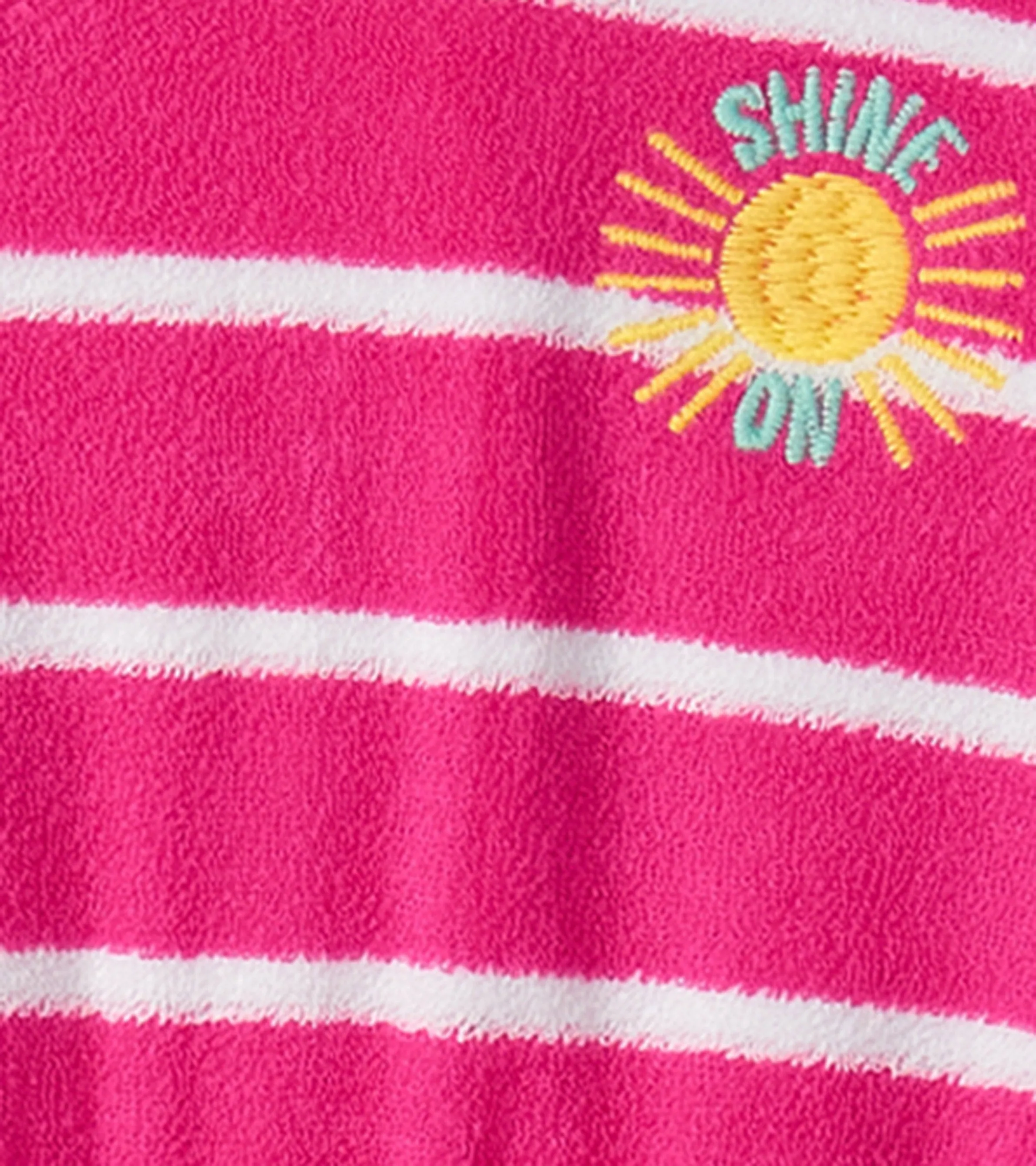 Baby Girls Pink Paradise Terry Cover-Up -Hatley
