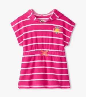 Baby Girls Pink Paradise Terry Cover-Up -Hatley