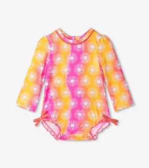 Baby Girls Sunshine Rashguard Swimsuit -Hatley