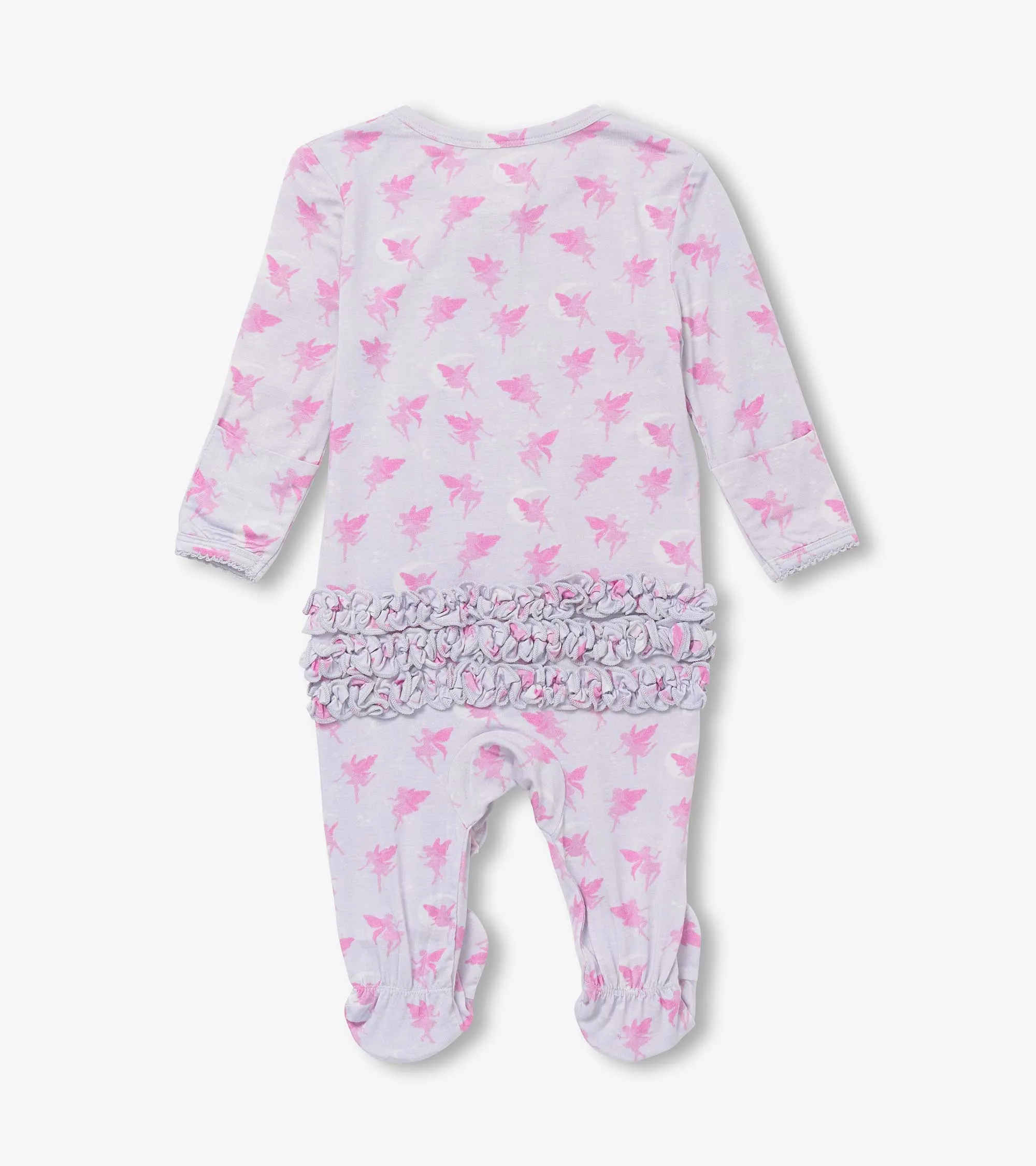 Baby Girls Twinkle Fairies Footed Sleeper -Hatley