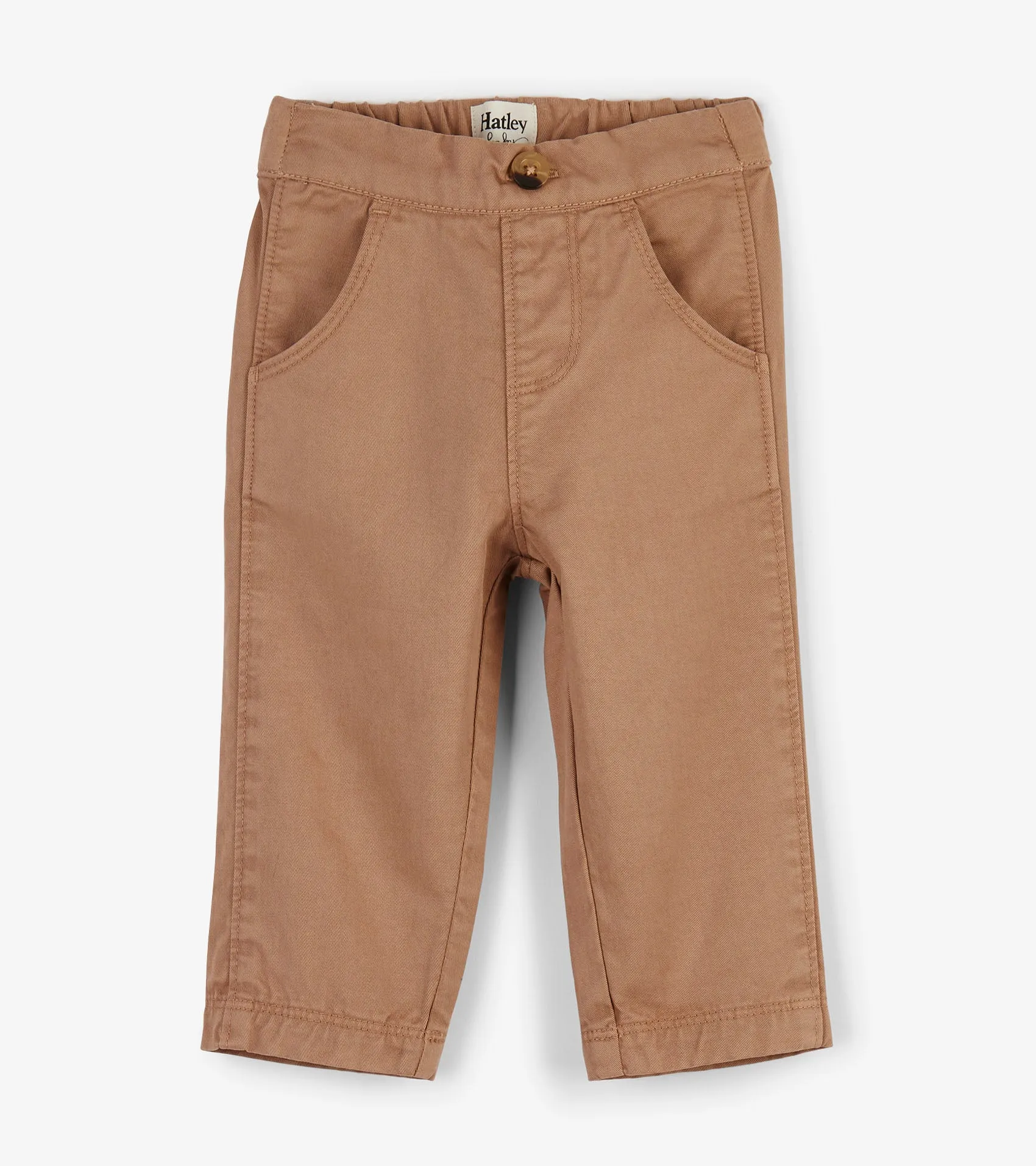 Baby Khaki Twill Pants -Hatley