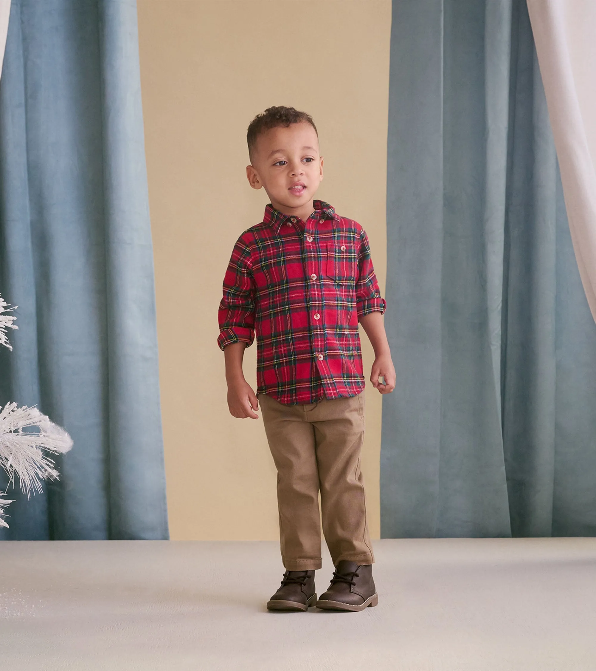Baby Khaki Twill Pants -Hatley