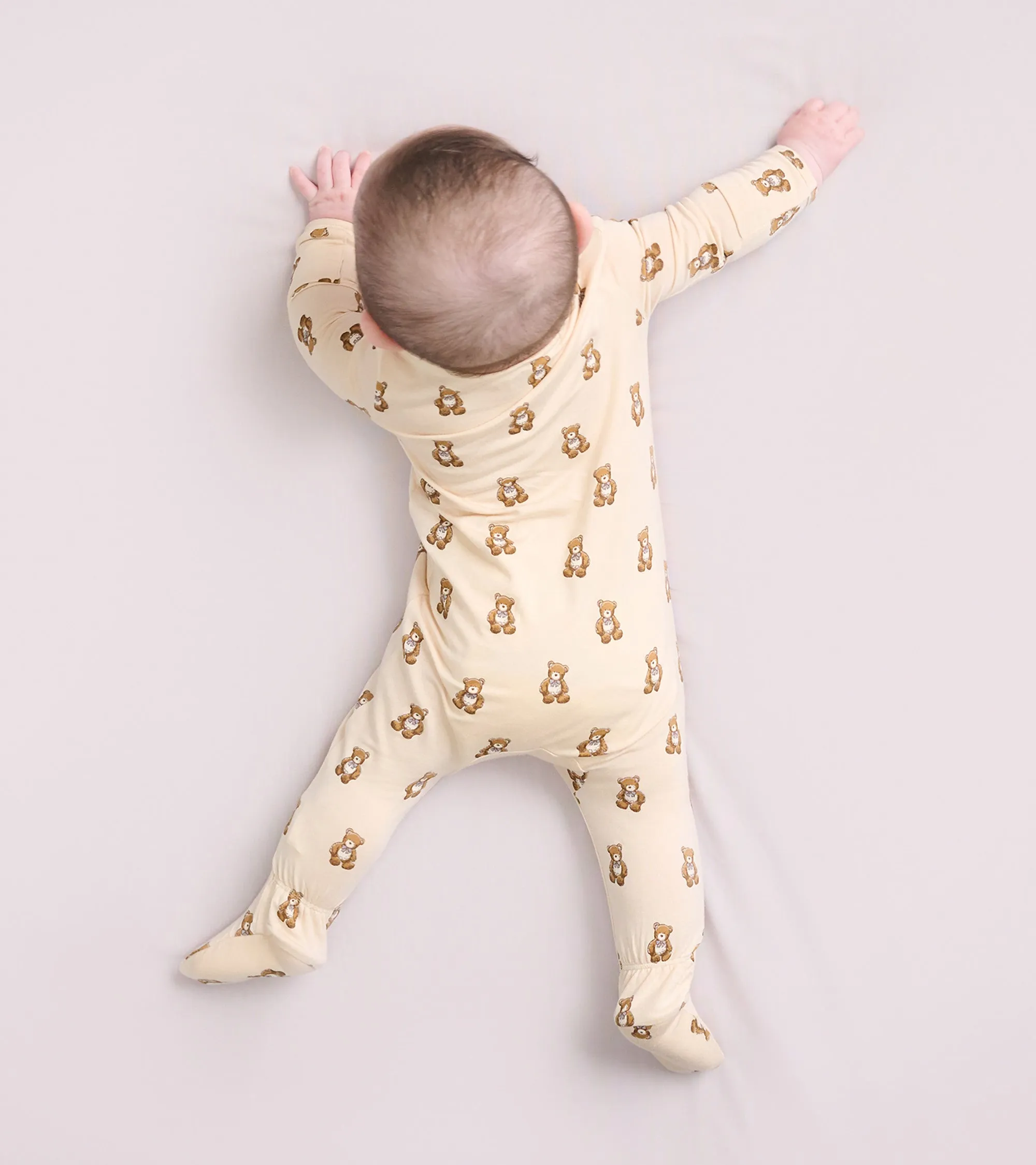 Baby Teddy Bears Footed Sleeper -Hatley