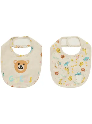 Beige Bib 2 Piece Set Guess
