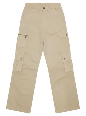 Beige Cargo Pants (7-16) Guess