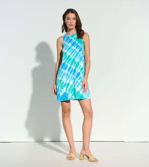Bella Dress - Blue Wave Tie Dye -Hatley