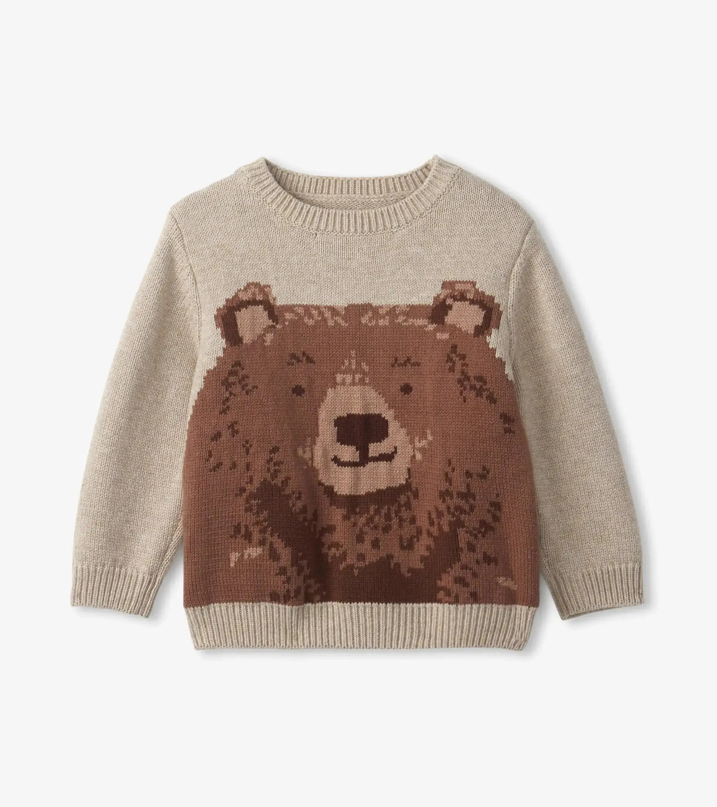 Big Bear Crew Neck Knit Sweater | Hatley