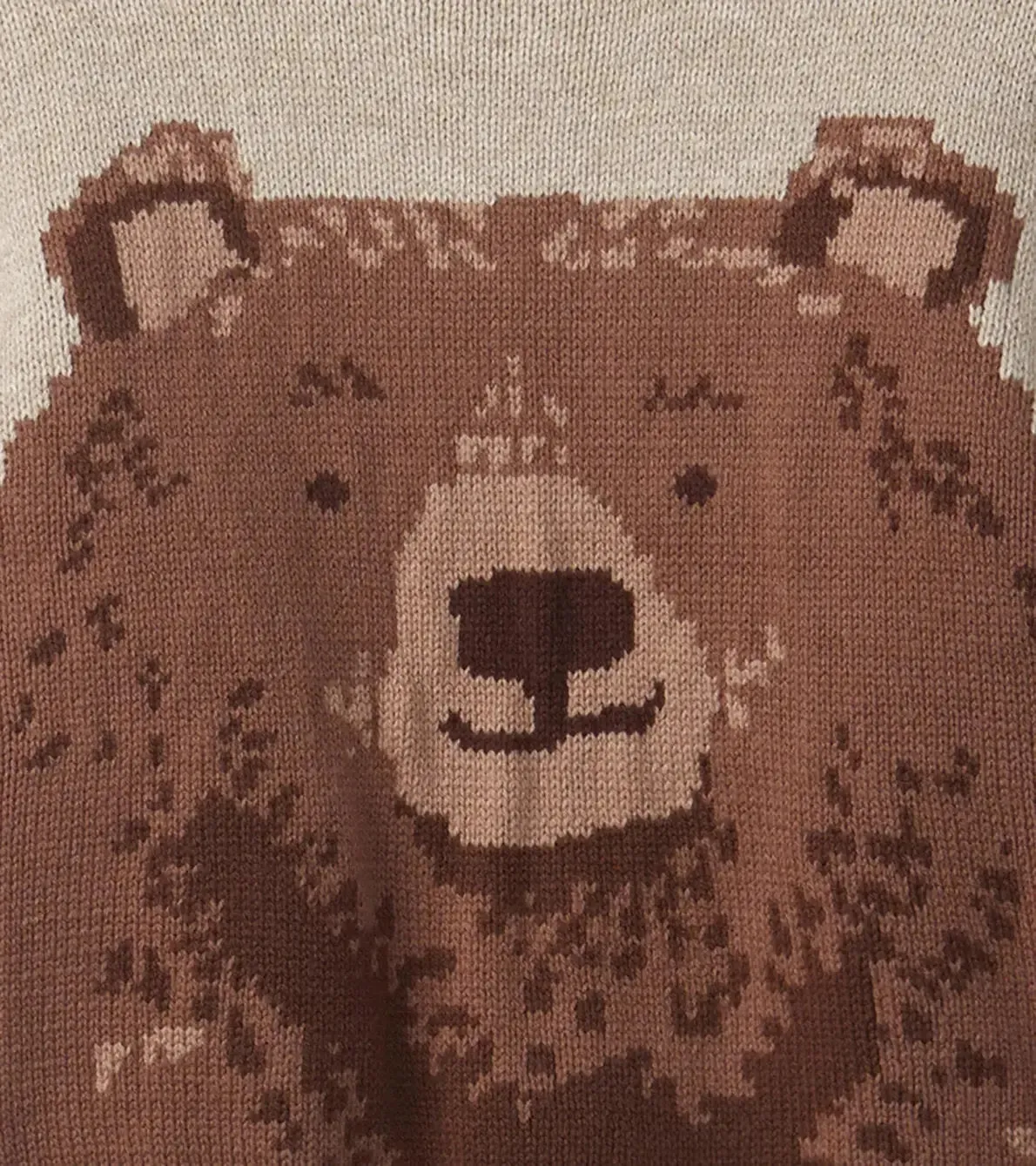 Big Bear Crew Neck Knit Sweater | Hatley