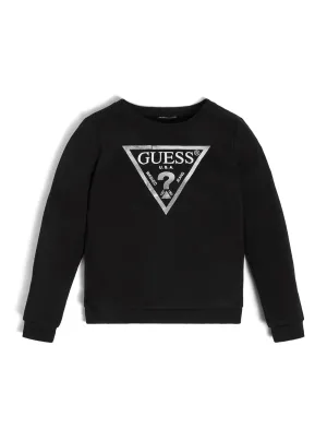 Black Active Jumper (7-16) Guess