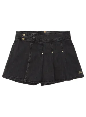 Black Denim Skort (7-16) Guess