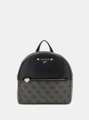 Black Logo Backpack Guess