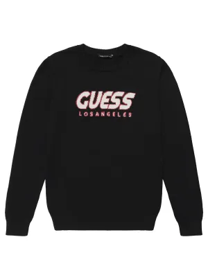 Black Long Sleeve Jumper (716) Guess