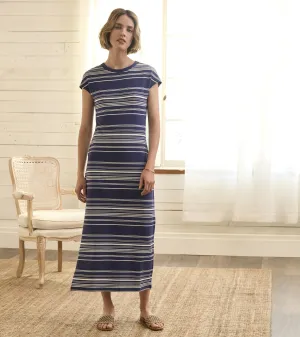 Blake Dress - Patriot Blue Stripes -Hatley