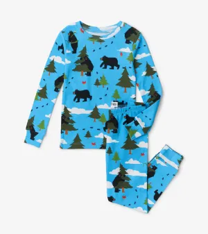 Blue Big Bear Hug Pajama Set -Hatley