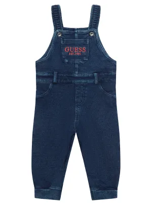 Blue Denim Overall (0-12M) Guess