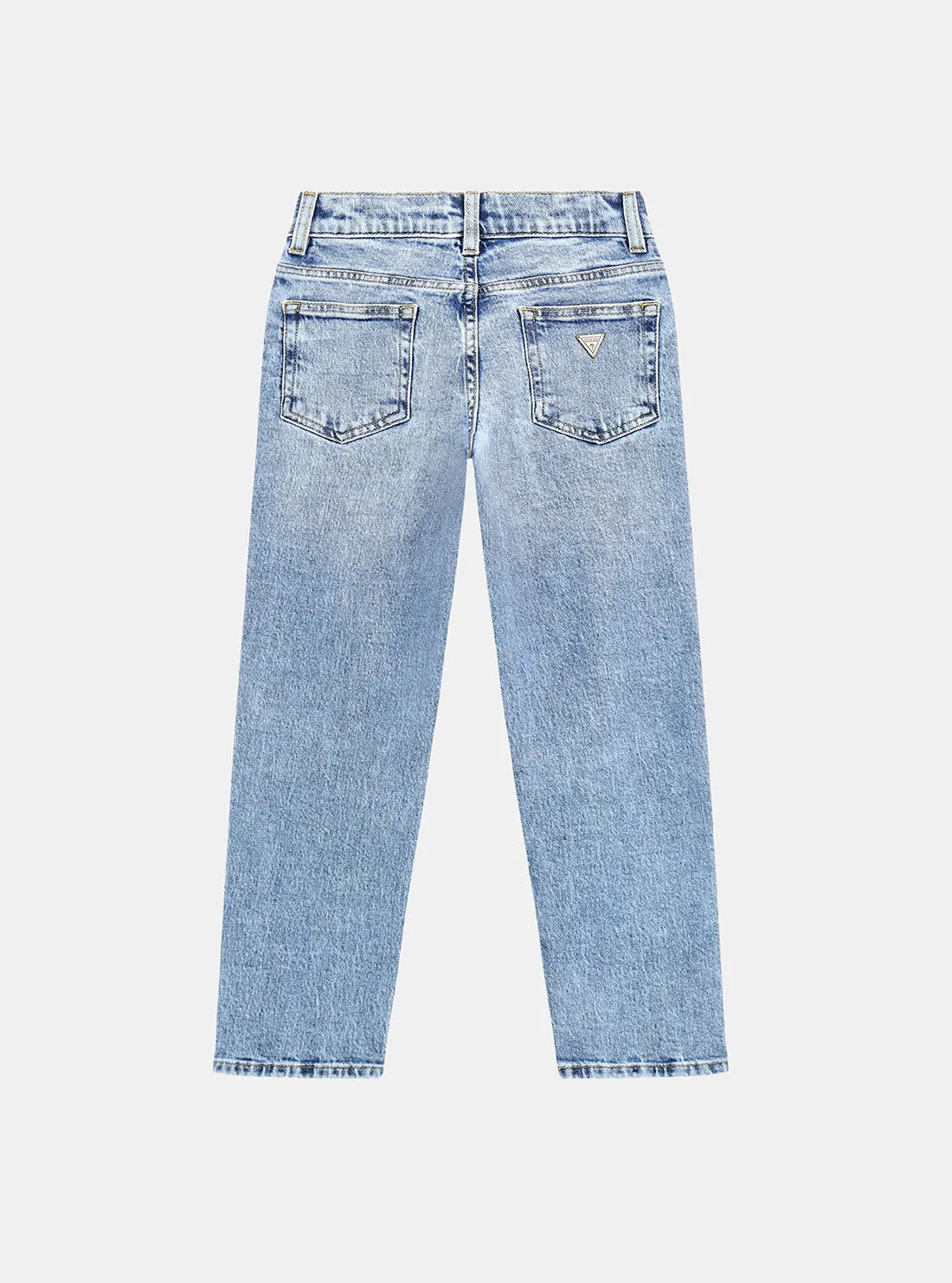 Blue Denim Straight Pants (7-16) Guess