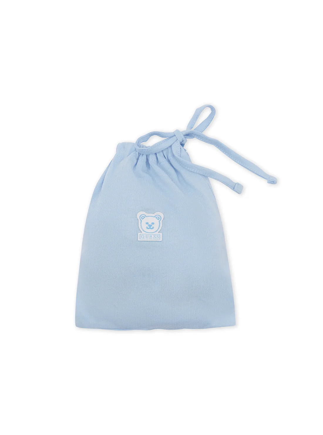 Blue Newborn Booties (O/S) Guess