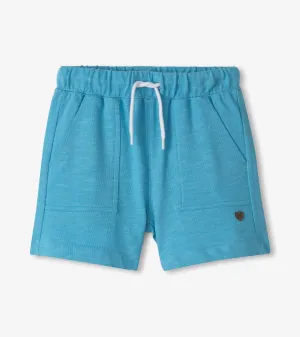 Boys Aqua Blue Relaxed Shorts -Hatley