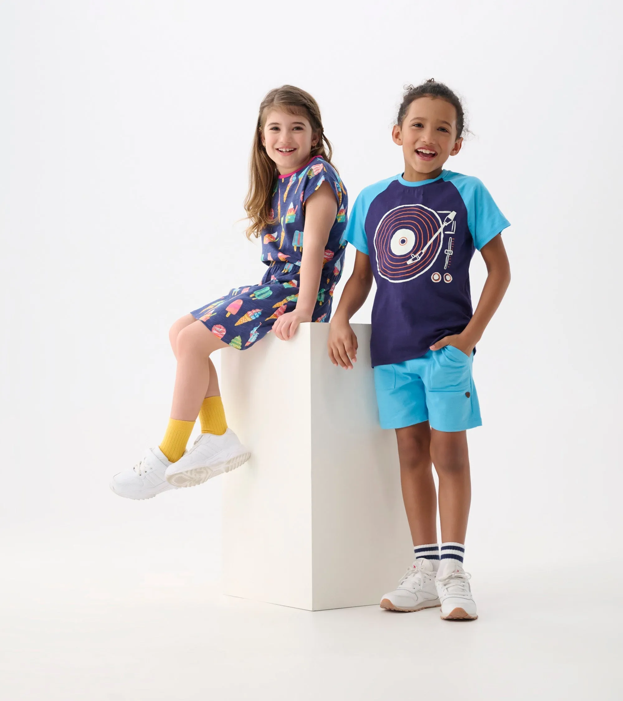 Boys Aqua Blue Relaxed Shorts -Hatley