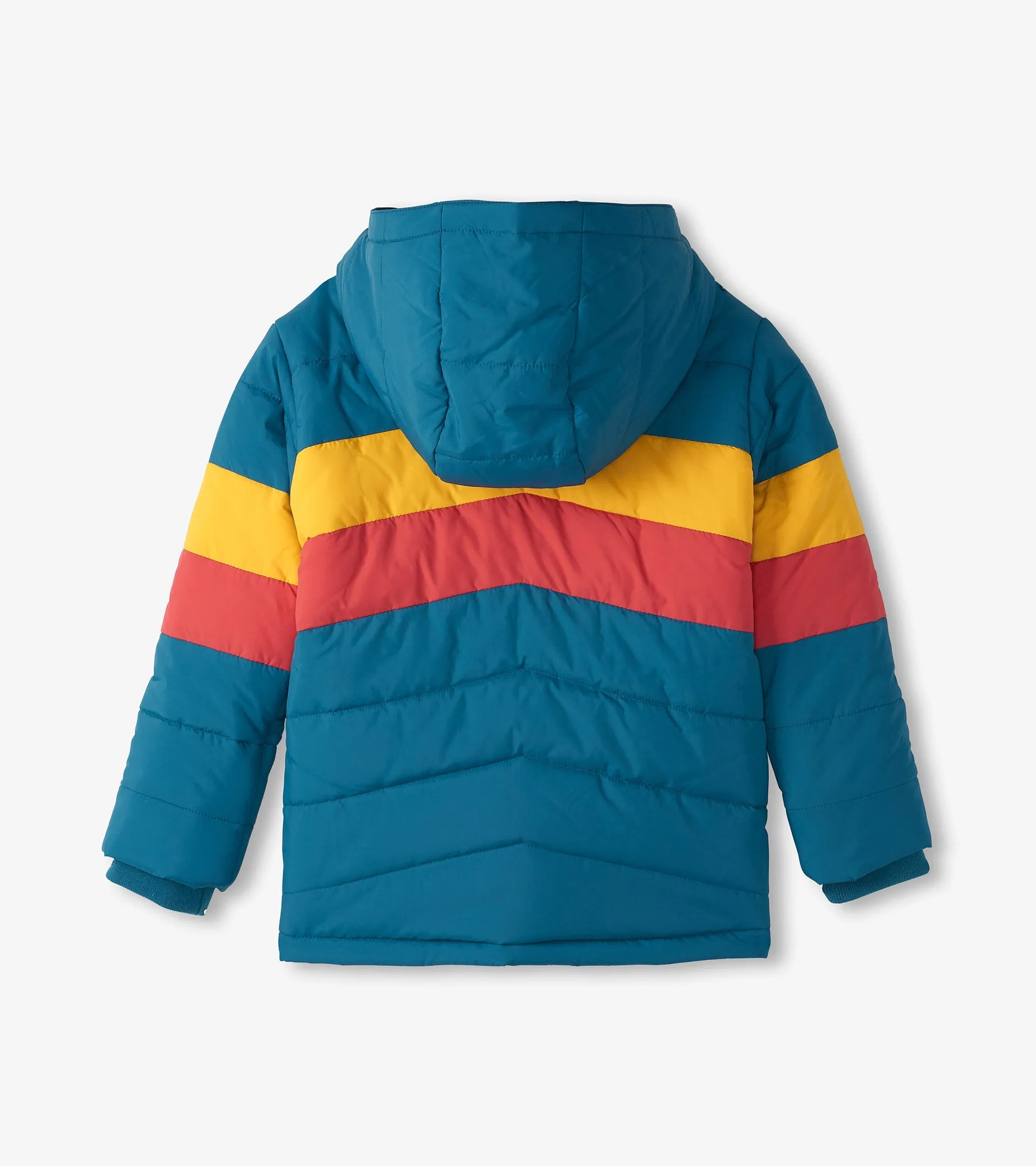 Boys Aspen Colour Block Puffer Jacket -Hatley