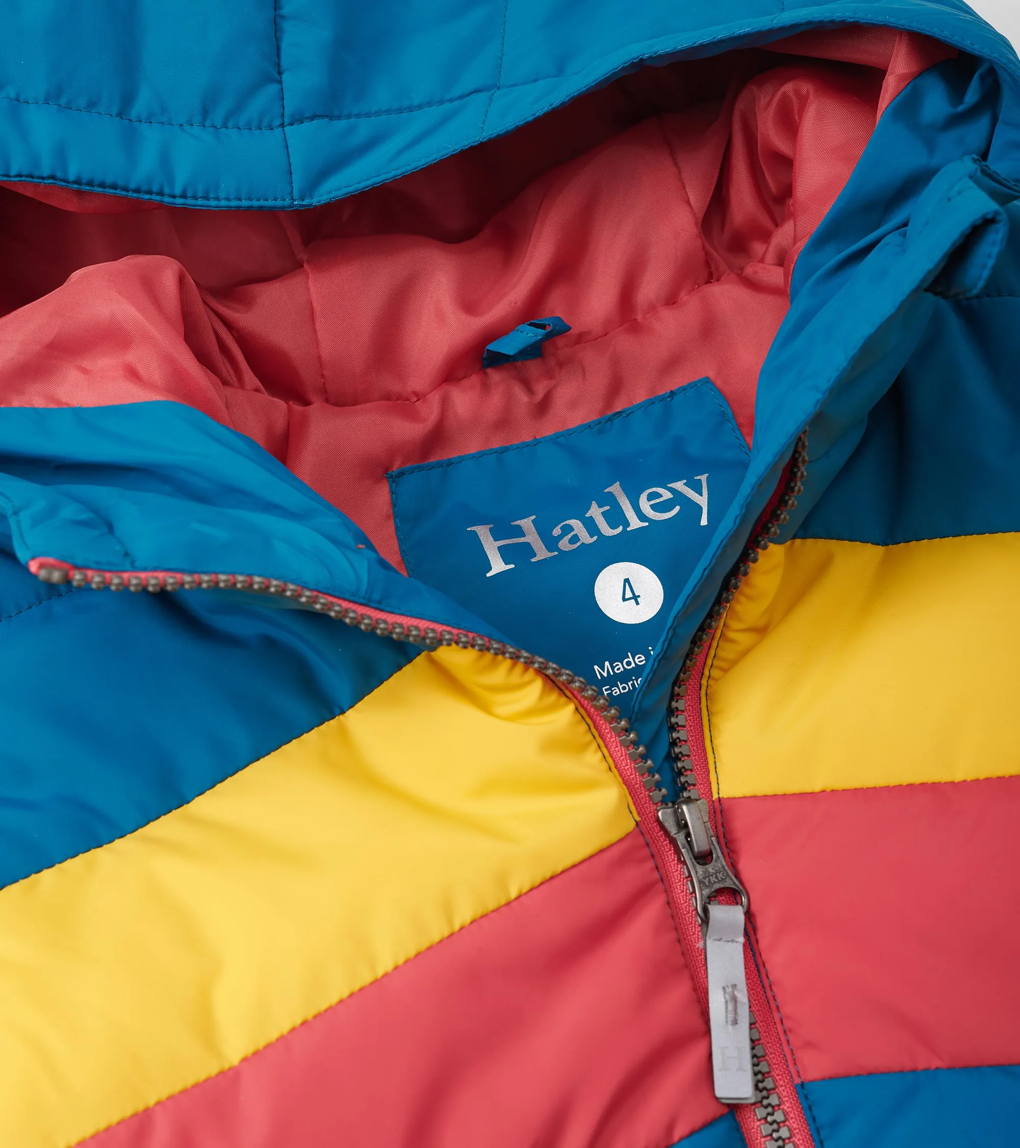 Boys Aspen Colour Block Puffer Jacket -Hatley