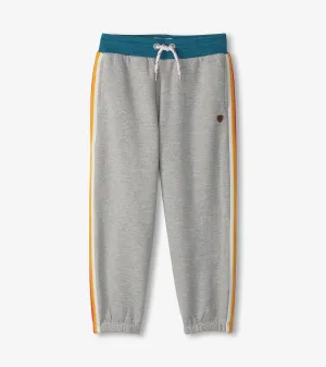 Boys Athletic Grey Baggy Track Pants -Hatley