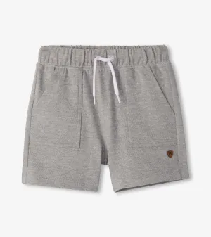 Boys Athletic Grey Relaxed Shorts -Hatley