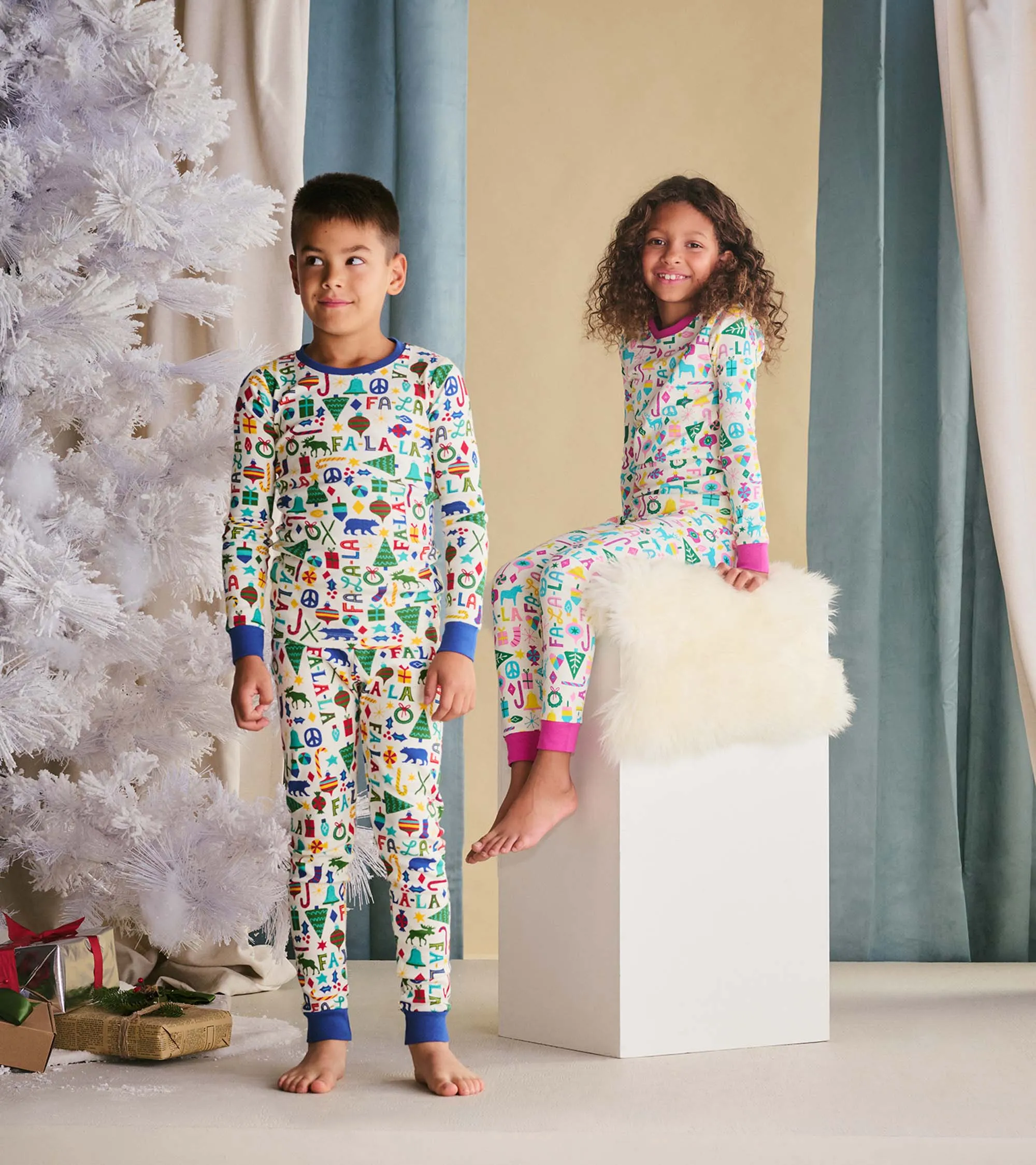 Boys Blue Falala Pajama Set -Hatley