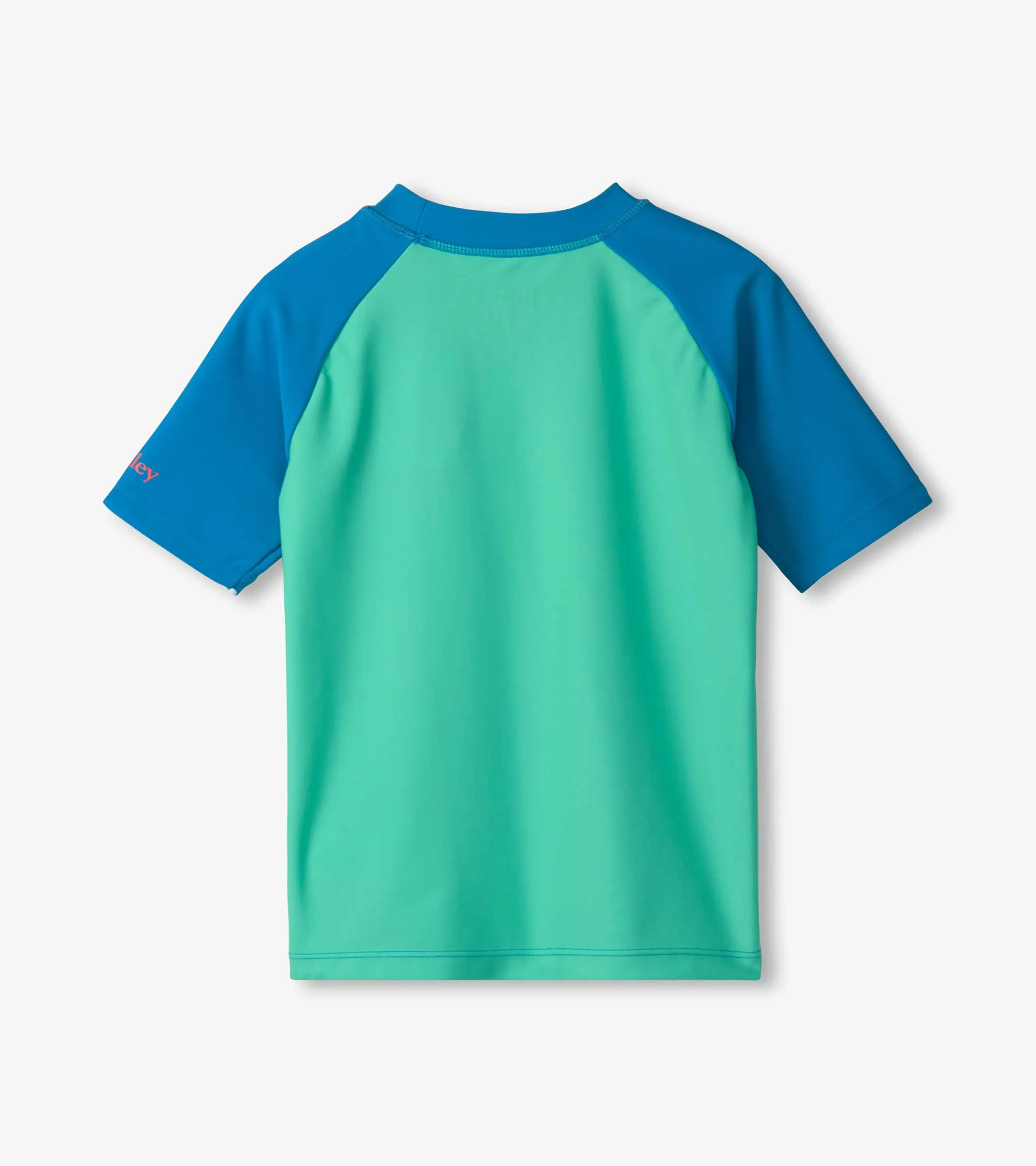 Boys Blue Short Sleeve Rashguard -Hatley