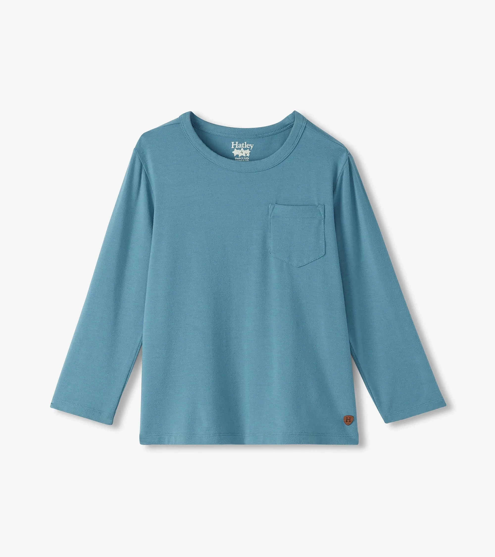 Boys Bluestone Long Sleeve Bamboo T-Shirt -Hatley